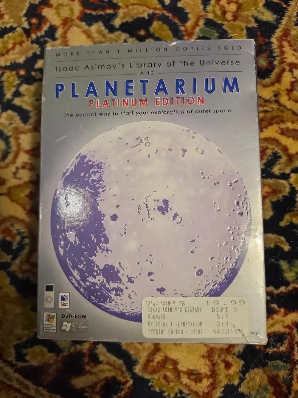 Isaac Asimov’s Planetarium Platinum Edition DVD-ROM PC Mac